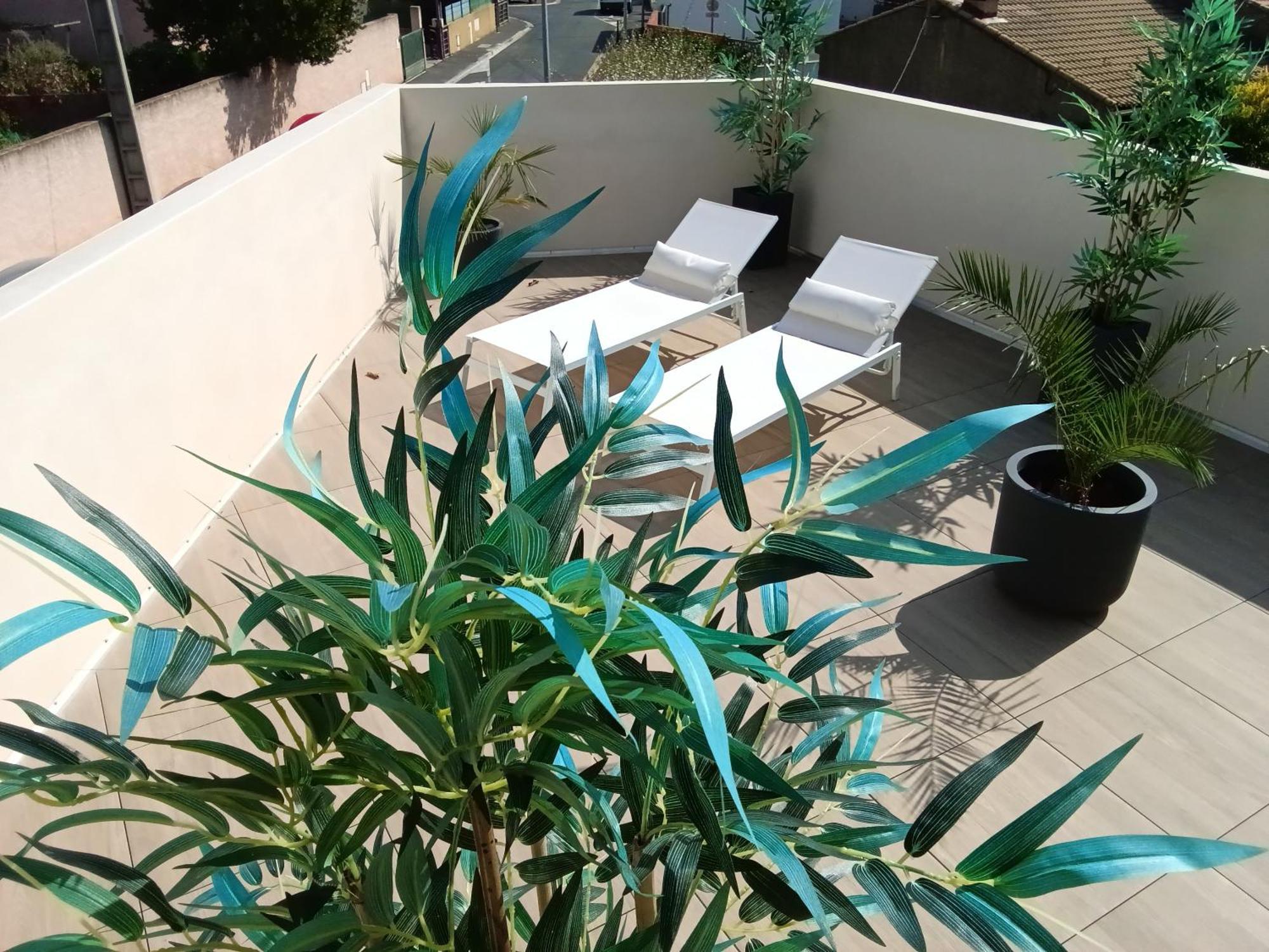 36 2 L'Air Marin Maison Duplex Grande Terrasse Narbona Exterior foto